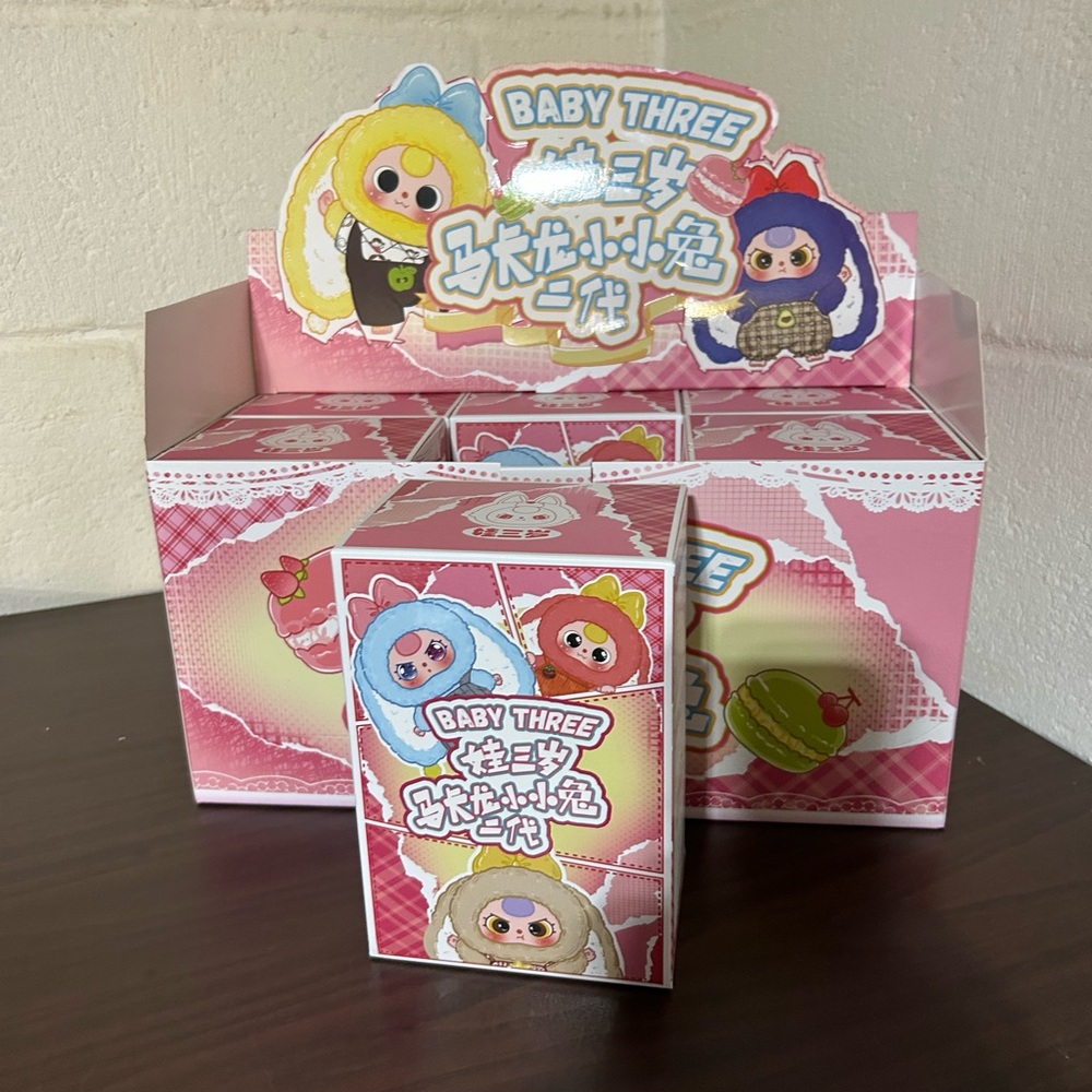 Cureplaneta Baby Three Macaron Cute Bunny V2 Blind Box